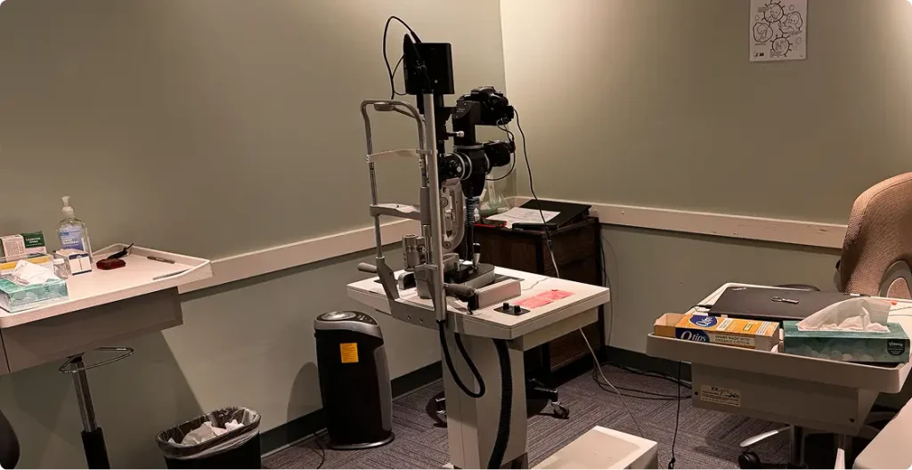 facility inner room with equipment